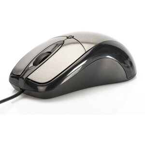 Ednet Mouse - USB - Optical - 3 Button(s) - Black - 1 - Cable - 800 dpi - Scroll Wheel - Symmetrical