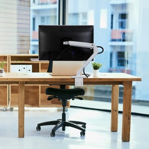 Ergotron Mounting Arm for LCD Monitor - White - 1 Display(s) Supported - 34" Screen Support - 20 lb Load Capacity - 75 x 7