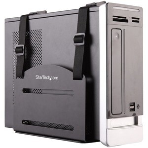 StarTech.com CPU Mount -Â Adjustable Width 4.8in to 8.3in - Metal - Computer Wall Mount - PC Wall Mount - Computer Mountin