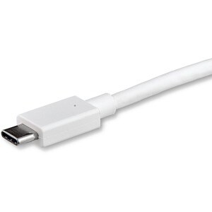 StarTech.com 1 m DisplayPort/Thunderbolt 3 Videokabel - 1 Stück - Cable for Audio-/Video-Gerät, Monitor, Workstation, Proj