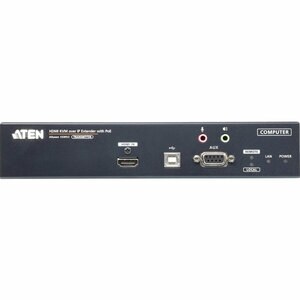 ATEN 4K HDMI Single Display KVM over IP Transmitter with PoE-TAA Compliant - 1 Computer(s) - 1 Local User(s) - 328.08 ft R