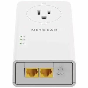 Adaptateur de réseau powerLine - Netgear PLP2000 - 2 - 2 x Réseau (RJ-45) - 2000 Mbit/s PowerLine - 500 m² Couverture de l