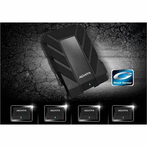 Disco Duro Adata HD710 Pro - 2.5" Externo - 4TB - Negro - Consola de juegos Dispositivo compatible - USB 3.2 (Gen 1) - 3Añ