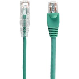 Black Box Slim-Net Cat.6a UTP Patch Network Cable - 10 ft Category 6a Network Cable for Patch Panel, Wallplate, Network De