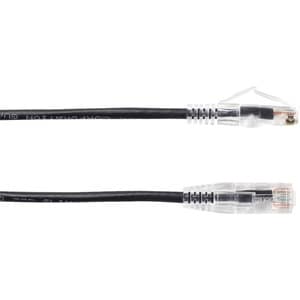 Black Box Slim-Net Cat.6 UTP Patch Network Cable - 3 ft Category 6 Network Cable for Patch Panel, Wallplate, Network Devic