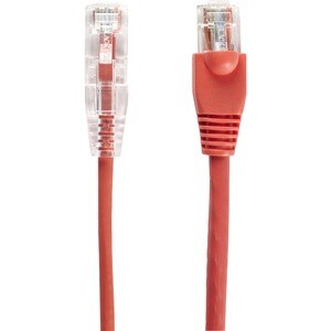 Black Box Slim-Net Cat.6 UTP Patch Network Cable - 3 ft Category 6 Network Cable for Patch Panel, Wallplate, Network Devic