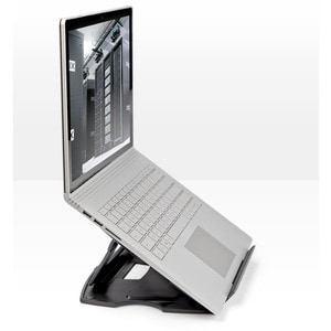 StarTech.com Portable Laptop Stand - Adjustable. Product type: Laptop stand, Product colour: Black, Material: Plastic. Til