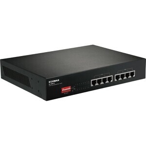 Switch Ethernet Edimax ES-1008P V2 8 Porte - 2 Layer supportato - Coppia incrociata - Standalone