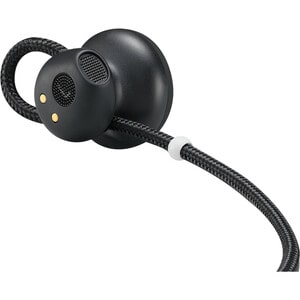 Google Pixel Buds GA00205 Earset - Stereo - Wireless - Bluetooth - Earbud, Behind-the-neck - Binaural - In-ear - Black