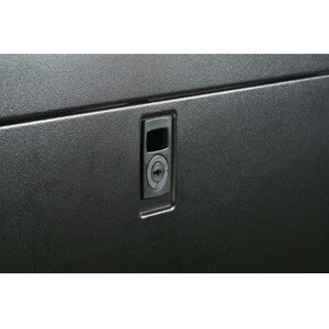 APC by Schneider Electric NetShelter SX 45U Rack Cabinet - 482.60 mm Rack Width - Black - 1022 kg Dynamic/Rolling Weight C