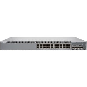 Juniper EX3400 EX3400-24P 24 Anschlüsse Verwaltbar Layer 3 Switch - Gigabit-Ethernet - 40GBase-X - TAA-konform - 3 Unterst