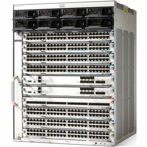 Cisco Catalyst 9400 C9410R Switch Chassis - 3 Camada suportada - Modular - 13U - Montável sobre rack
