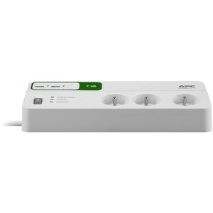 APC by Schneider Electric SurgeArrest PM6U-FR Supressor/protetor de picos de corrente - 2.30 kVA - 1836 J - 230 V - Input5