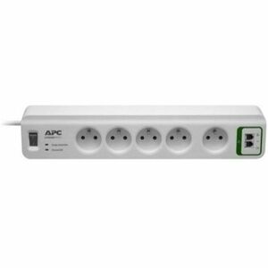 APC by Schneider Electric SurgeArrest PM5T-FR Supressor/protetor de picos de corrente - 2.30 kVA - 918 J - 230 V AC - 24 k