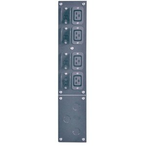 SERVICE BYPASS PANEL 230V 50A MBB HARDWIRE INPUT (4) IEC-320