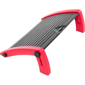 AKRacing Footrest Red - Red - Polystyrene, Rubber, Metal, Acrylonitrile Butadiene Styrene (ABS), Resin