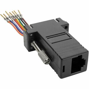 Tripp Lite series P440-89FM DB9 to RJ45 Modular Serial Adapter (M/F) - 1 x 9-pin DB-9 Serial Male - 1 x RJ-45 Network Fema