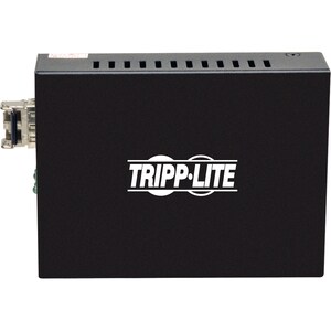 Tripp Lite Gigabit Multimode Fiber to Ethernet Media Converter, 10/100/1000 LC, International Power Supply, 850 nm, 550M (