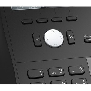 Snom D712 IP-Telefon - Schnurgebunden - Desktop - Schwarz - 4 x Gesamtleitung - VoIP - Anruferkennung - Freisprecheinricht