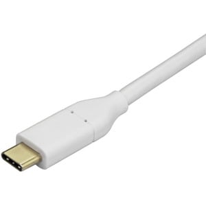 StarTech.com - USB-C- auf Mini-DisplayPort-Adapter - 4K 60Hz - Weiß - USB-Typ-C-zu-Mini-DP-Adapter - Thunderbolt 3-kompati