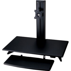 Amer Height Adjustable Multipurpose Desktop Riser - 15 kg Load Capacity - 102.6 cm Height x 72 cm Width x 69 cm Depth - De