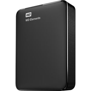 WD Elements SE WDBU6Y0040BBK-WESN 4 TB Portable Hard Drive - External - Black - USB 3.0 - 2 Year Warranty