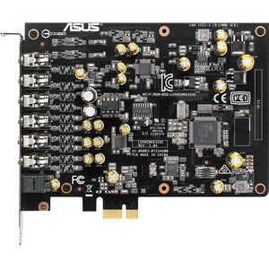 Asus PCIe 7.1 Gaming Audio Card XONAR AE - 24 bit DAC Data Width - 7.1 Sound Channels - Internal - C-Media 6632AE - PCI Ex