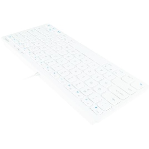 Macally Compact USB Wired Keyboard for Mac and PC - Cable Connectivity - USB Interface - 78 Key(s) - Multimedia Hot Key(s)