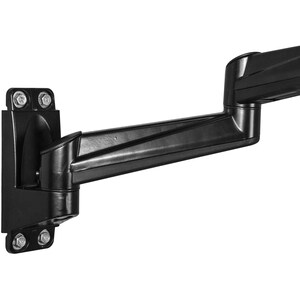 StarTech.com Wall Mount for Monitor - Black - Height Adjustable - 2 Display(s) Supported - 61 cm (24") Screen Support - 9.