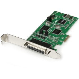 StarTech.com Multiport Serial Adapter - TAA Compliant - PCI Express x1 - 4 x DB-9 RS-232/422/485 - Serial, Via Cable - 3.5