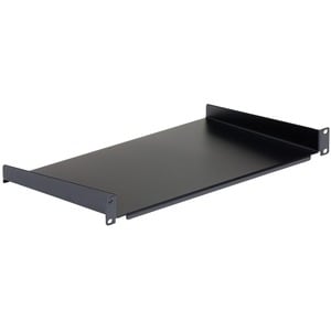 StarTech.com 1U Server Rack Cabinet Shelf - Fixed 10" Deep Cantilever Rackmount Tray for 19" Data/AV/Network Enclosure w/c
