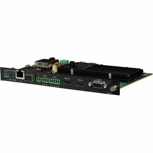 AMX JPEG 2000 4K60 4:4:4 UHD Video Over IP Encoder Card with PoE, KVM, AES-67 - Functions: Video Encoding, Video Decoding,