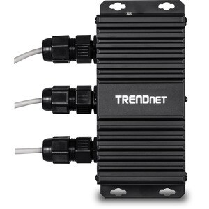TRENDnet 2-Port Industrial Outdoor Gigabit UPoE Extender, Extends 100m- Total Distance Up to 200m (656'), Supports PoE (15