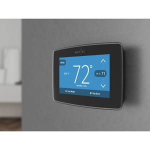 Emerson Sensi Touch Wi-Fi Thermostat - For Heat Pump, HVAC System, Air Conditioner - Alexa, Wink, HomeKit Supported