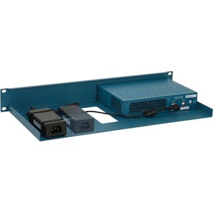 RACKMOUNT.IT RM-PA-T2 Rack Shelf - For Firewall - 2U Rack Height x 19" Rack Width - Rack-mountable - Azure Blue