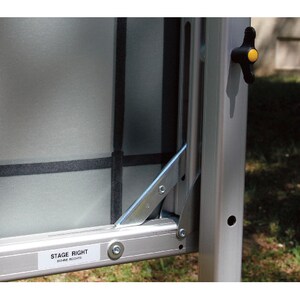 Écran de projection ORAY NOMADDICT 1 - 283 cm (111,4") - 16:10 - Blanc mat - 150 cm (59,1") Hauteur x 240 cm (94,5") Large