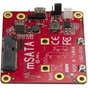 StarTech.com USB to mSATA Converter for Raspberry Pi and Development Boards