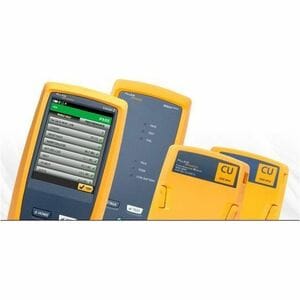 Fluke CableAnalyzer DSX2-5000 Cable Analyzer - Twisted Pair Cable Testing - LCD - Network (RJ-45) - Twisted Pair - Wireles