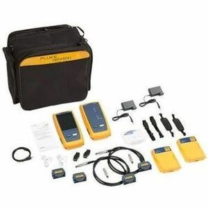 Fluke Networks DSX2-8000QOI Cable Analyzer - Cable Testing, Fiber Optic Cable Testing, OTDR Testing - LCD - USB - Network 