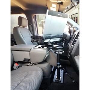 Gamber-Johnson Vehicle Mount - Black Powder Coat - Black Powder Coat