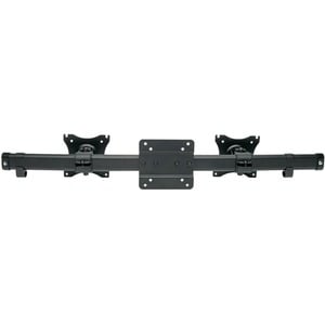 Eaton Tripp Lite Series Universal Dual-Monitor Mount Adapter - 27" Screen Support - 22 lb Load Capacity - Black