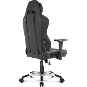 AKRacing Office Series Obsidian Computer Chair - Carbon Fiber Pleather Seat - Carbon Fiber Pleather Back - Black Steel, Me