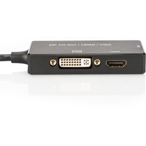 Assmann 20 cm DVI/DisplayPort/HDMI/VGA AV-Kabel für Notebook, HDTV, Audio-/Video-Gerät - 1 - Zweiter Anschluss: 1 x HDMI 1