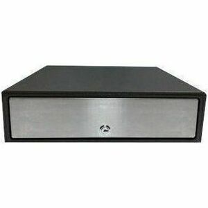 Cassetto dei contanti apg ECD417 - EUR 4 Banconota - 9 Coin - 2 Posizione serratura - Acciaio - Nero - 112 mm Altezza x 41