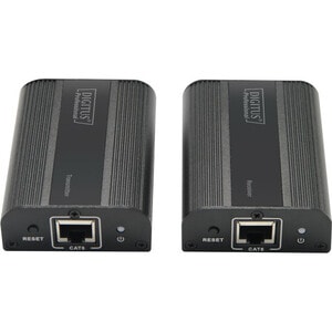 DIGITUS Professional DS-55204 Video-Extender-Transmitter/Receiver - Verkabelt - 1 Eingabegerät - 1 Ausgabegerät - 60 m Rei