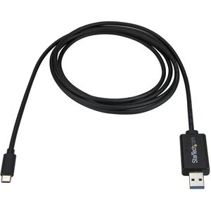 StarTech.com USB-C auf USB Datentransferkabel für Mac und Windows - USB 3.0 - USB C Datenkabel / Linkkabel - USB Type C Ka