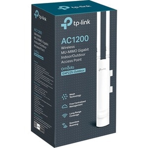 Points d'accès sans fil TP-Link EAP225-Outdoor - Bi bande - IEEE 802.11ac - 1,17 Gbit/s - Extérieur - 5 GHz, 2,40 GHz - MI