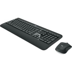 Logitech MK540 Keyboard & Mouse - QWERTZ - German - USB Wireless RF - Keyboard/Keypad Color: Black - USB Wireless RF - Opt