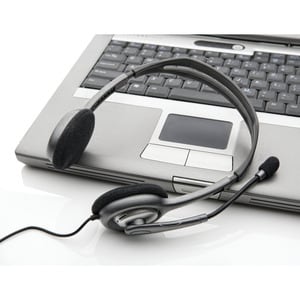Logitech H111 Wired Over-the-head Stereo Headset - Black - Binaural - Supra-aural - 32 Ohm - 20 Hz to 20 kHz - 179.8 cm Ca