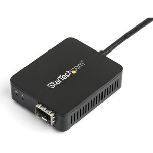 StarTech.com Transceiver/Media Converter - USB 3.0 to Fiber Optic Converter - USB to SFP Adapter - Gigabit Network Adapter